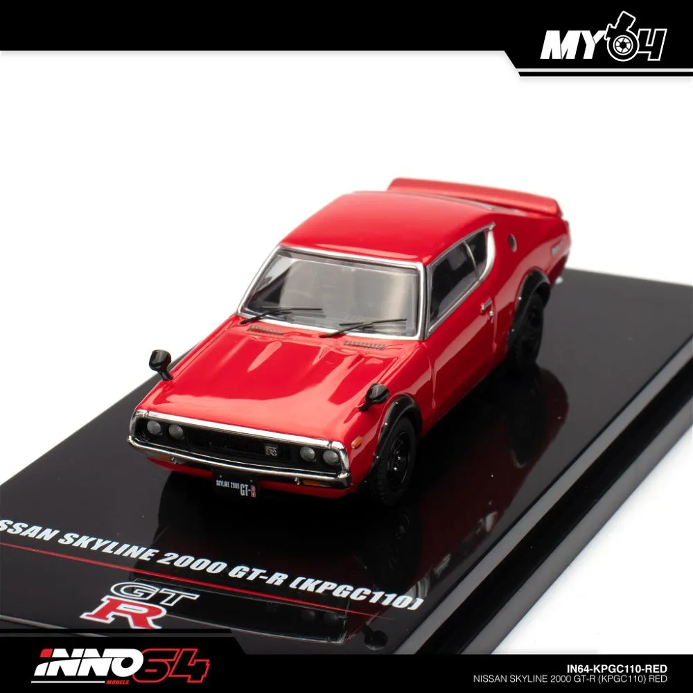 INNO64 | NISSAN SKYLINE  2000 GT-R KPGC110 | RED