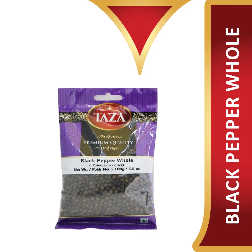 TAZA Black Pepper Whole (Pouch)