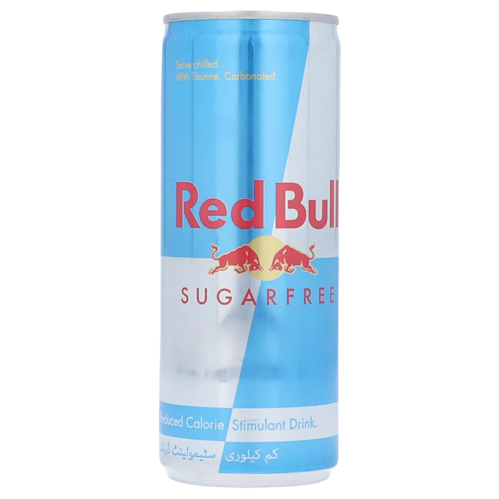 Red Bull Drink Can  Sugar Free 250 Ml