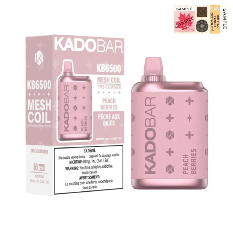 KADOBAR 6500 PEACH BERRIES