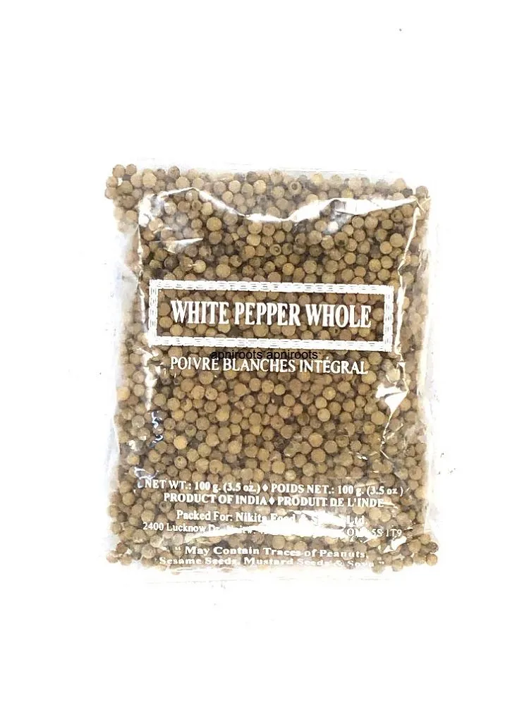 White Pepper Whole 100 G