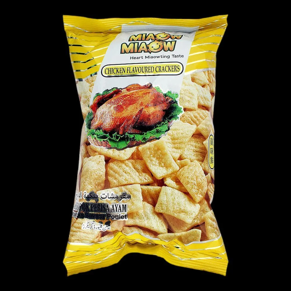 Miaow Chicken Crackers 60Gm