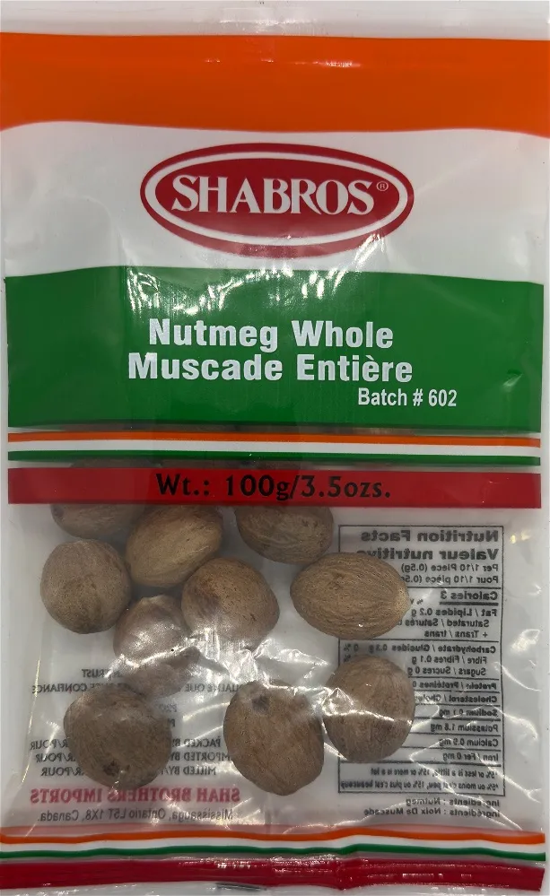 SB NUTMEG WHOLE 100 G