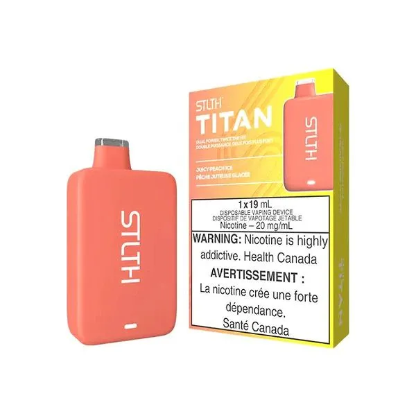 STLTH TITAN 10000 JUICY PEACH ICE