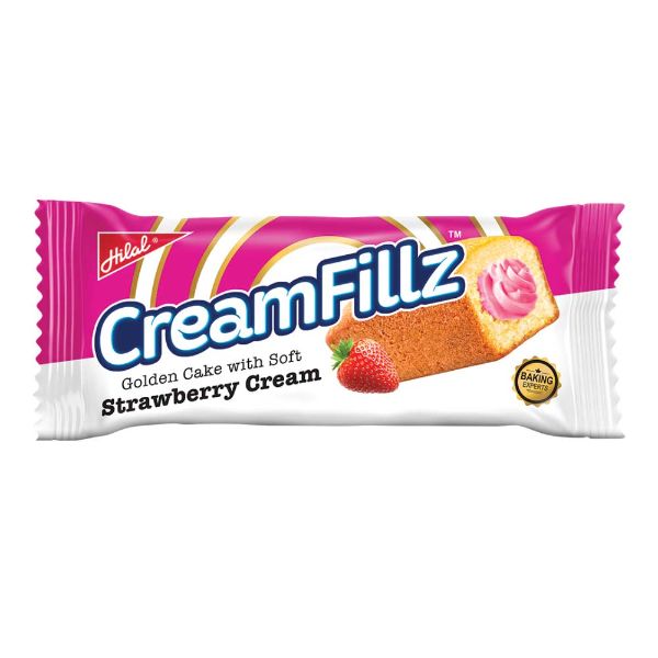 Hilal Cream Fillz Strawberry Cream 33 Gm