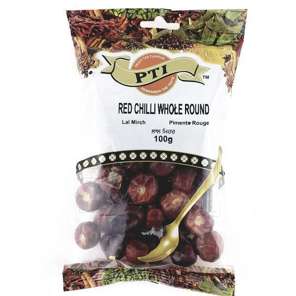 PTI Chilli Round Whole 100g