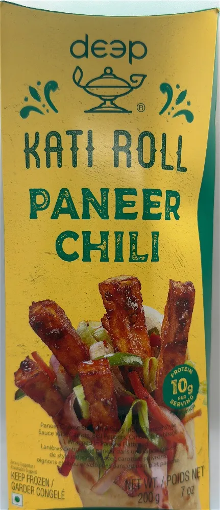 DEEP PANEER CHILLI KATHI ROLL