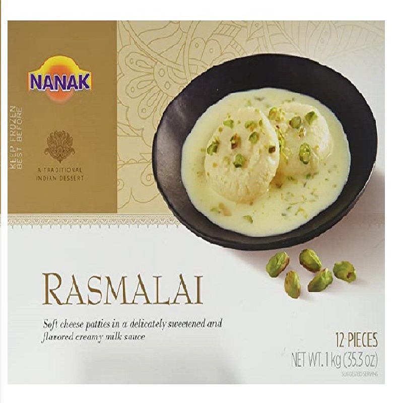 Nanak Rasmalai 1kg 12 Pcs