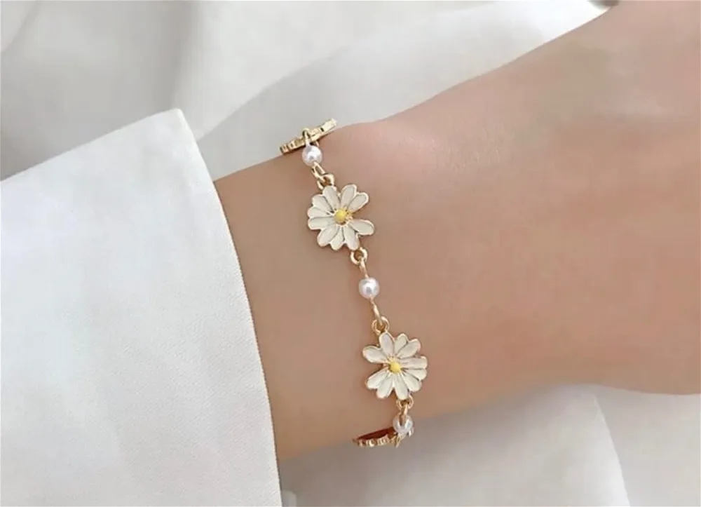 Sunflower bracelet