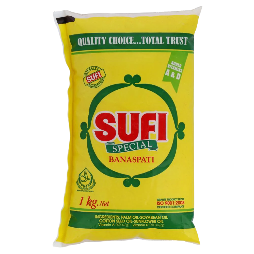 Sufi Ghee Banaspati Pouch 1 Kg