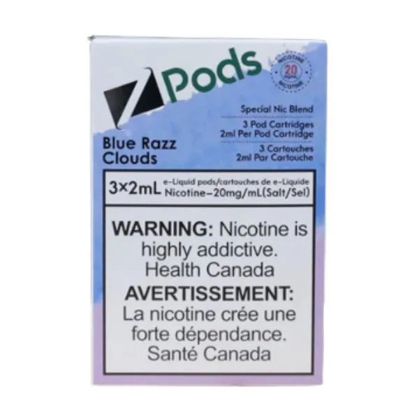 Z PODS BLUE RAZZ CLOUD