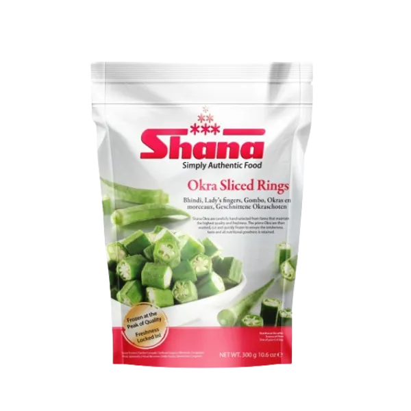 Shana Frozen Okra Rings 300g