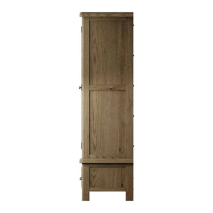 Midland Oak 2 Door Wardrobe