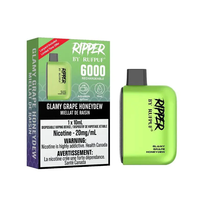 RIPPER 6000 GLAMY GRAPE HONEYDEW