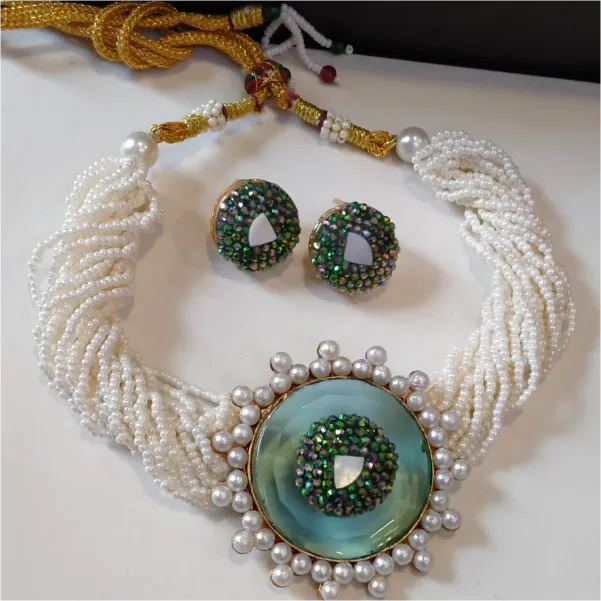 Turkish Green Choker Set