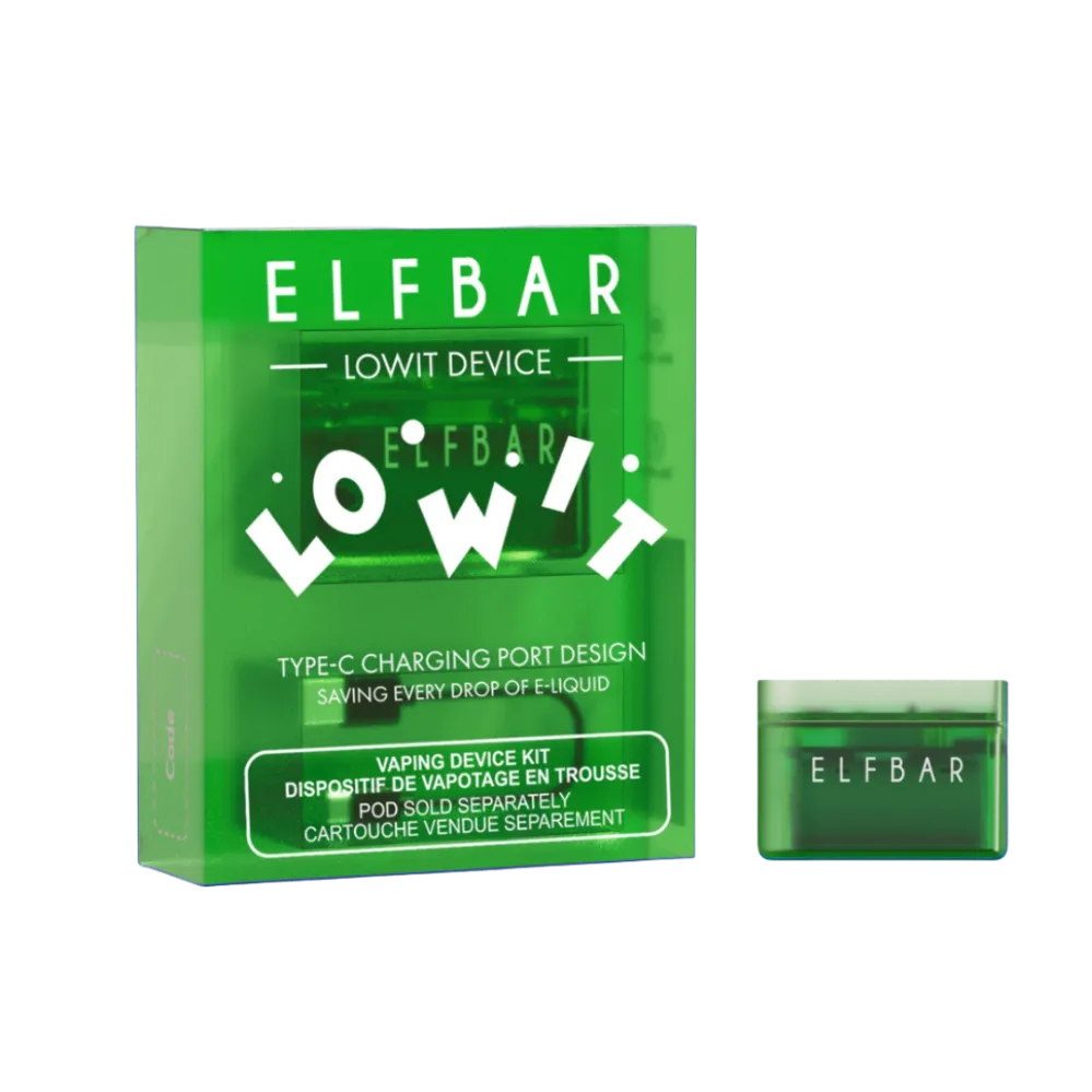 ELFBAR LOWIT DEVICE GREEN