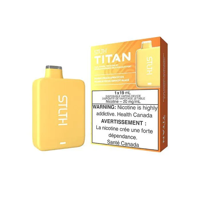 STLTH TITAN 10000  MANGO PEACH APRICOT ICE