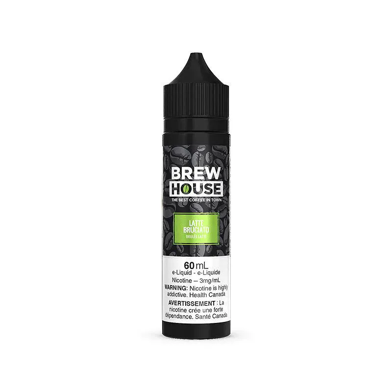 BREW HOUSE E-LIQUID LATTE BRUCIATO 60ML