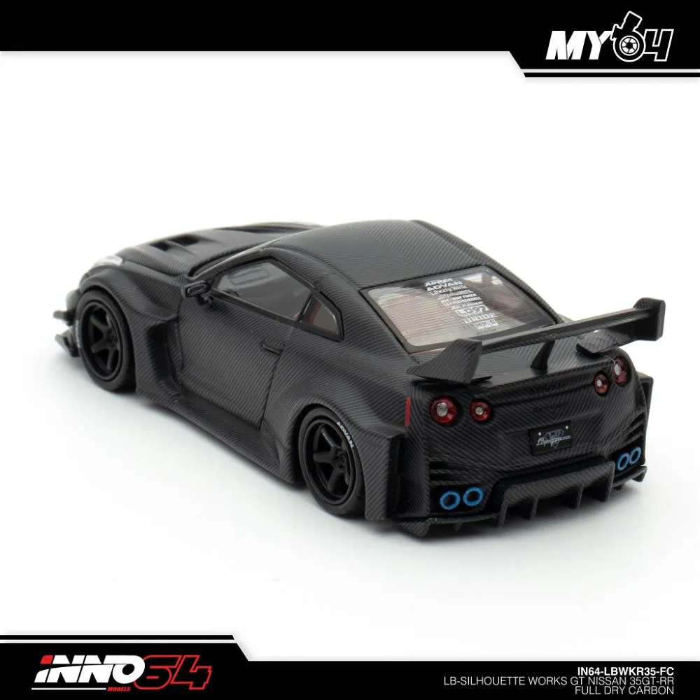 INNO64 | NISSAN GT-R R35 LB-SILHOUETTE WORKS 35GT-RR | FULL DRY CARBON