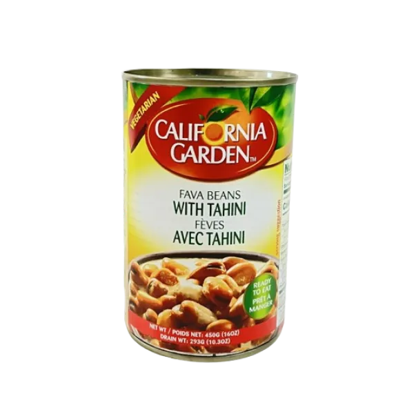 California Garden Fava Beans with Tahini 450g