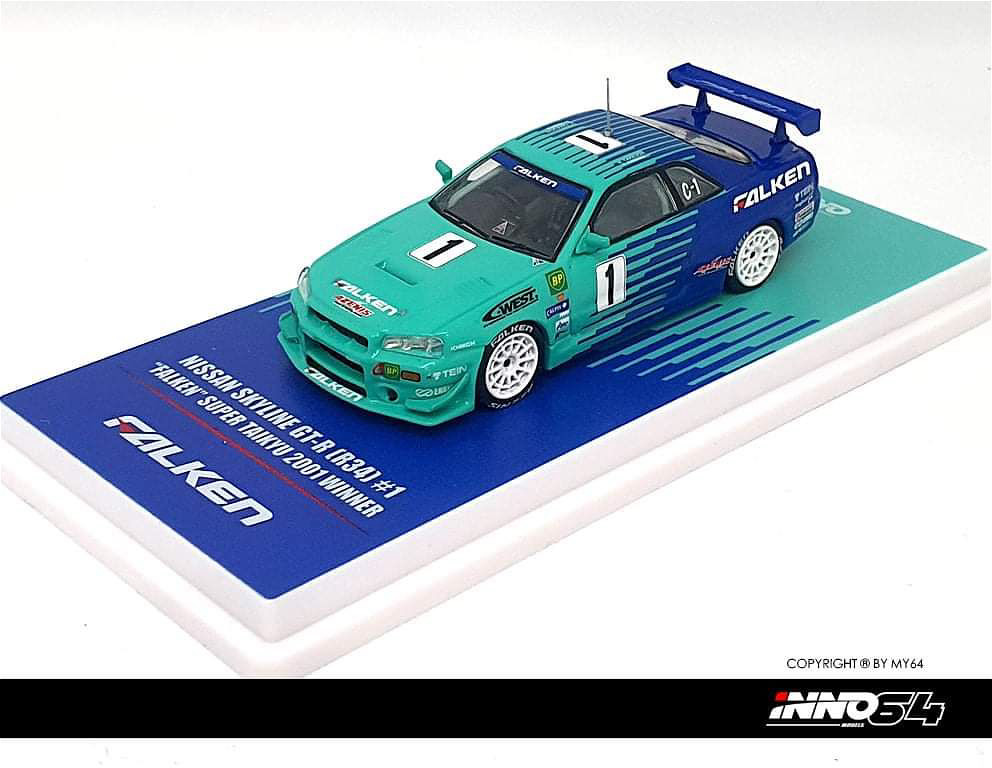 INNO64 | NISSAN GT-R R34 'FALKEN'