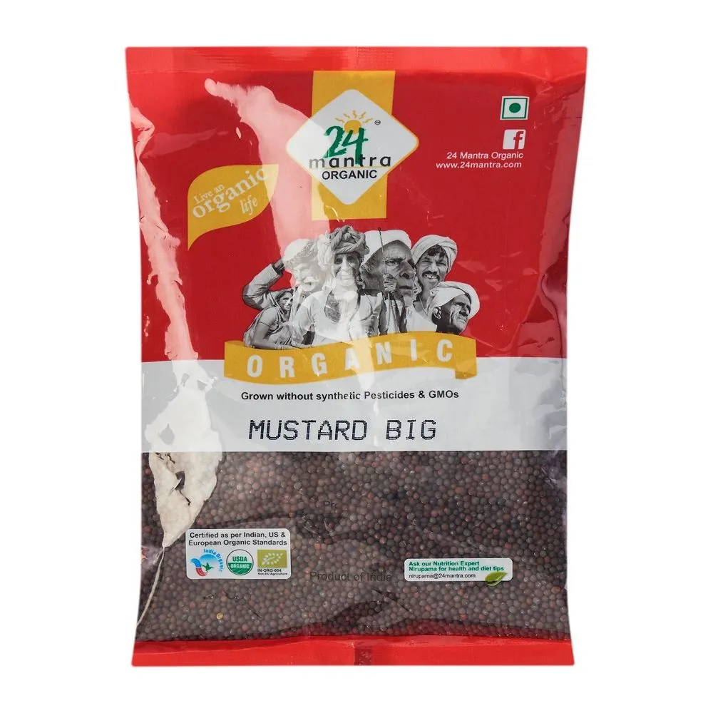 24M Organic Mustard Big 200g