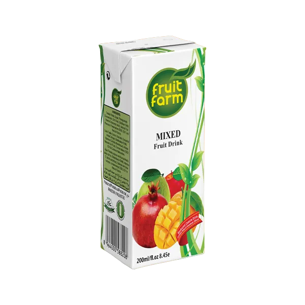 Fruit Farm Mixed Fruit 200 ML (24 Packs) - Fruit Farm