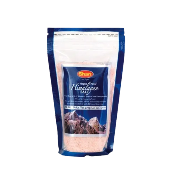 Shan Virgin Pink Himalayan Salt 400g