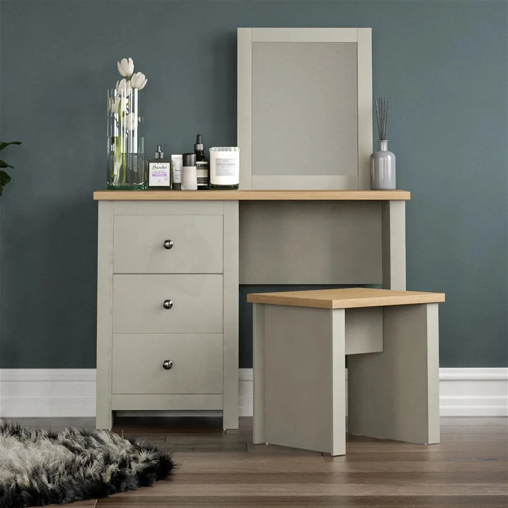 Dressing Table Set, Grey