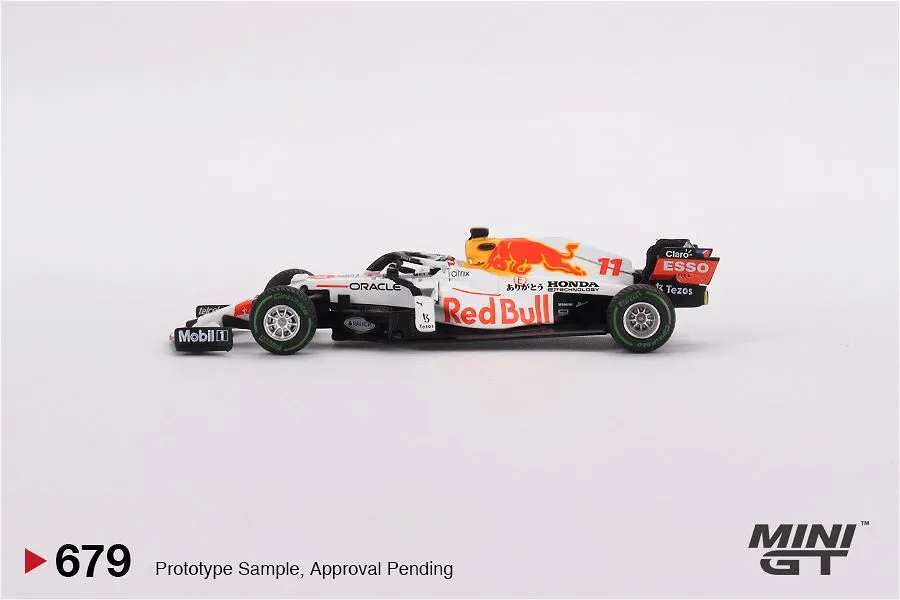 MINI GT | ORACLE RED BULL RACING RB16B | #11 SERGIO PEREZ 2021 TURKISH GRAND PRIX 3rd PLACE