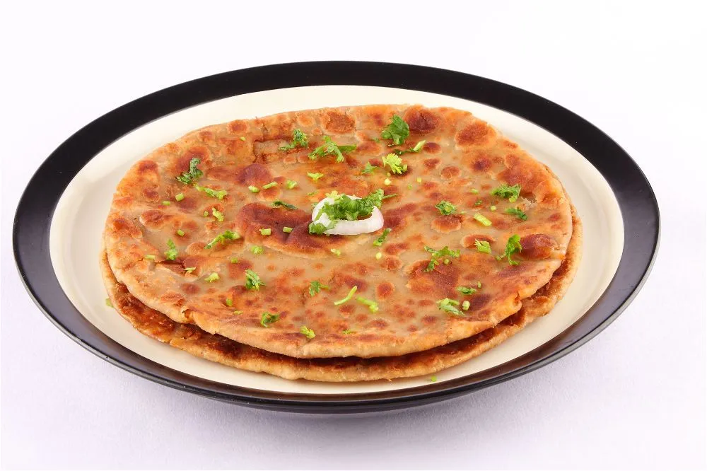 Aloo Paratha w Drink