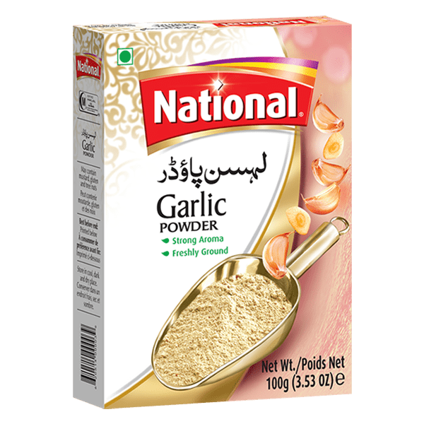 National Garlic Pwd 100g