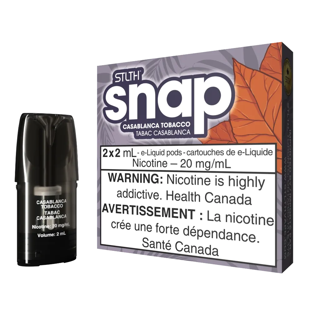 STLTH SNAP  PODS  CASABLANCA TOBACCO