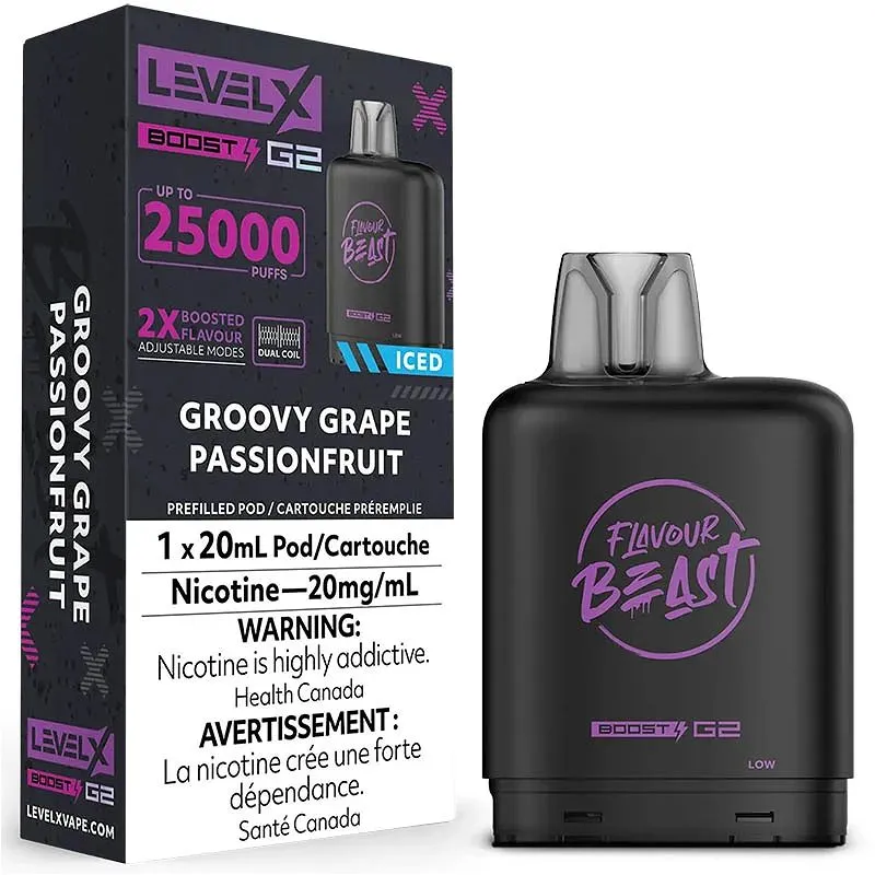 Level X Pod 25k Groovy Grape Passionfruit