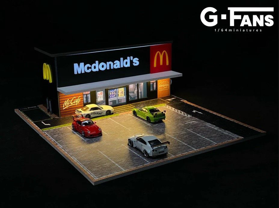 G-FANS McDONALD's DIORAMA