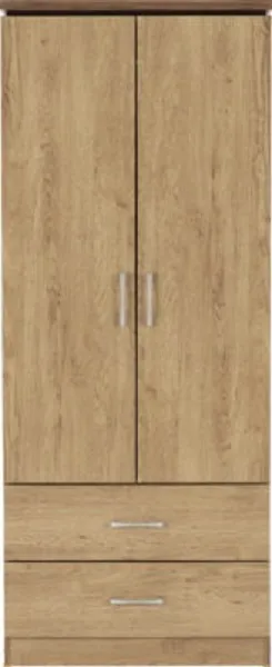 Lavina Oak Wardrobe