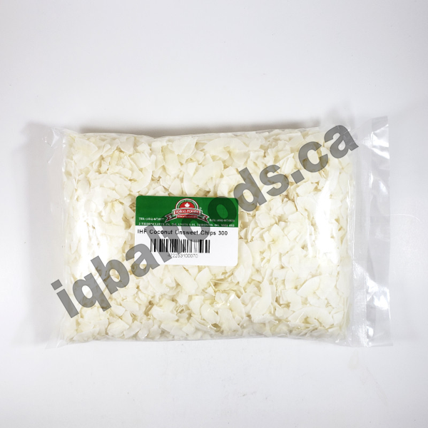 IHF Coconut Chips Unsweet 300g