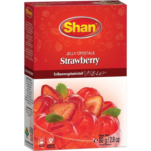 Shan Jelly Strawberry 80 G