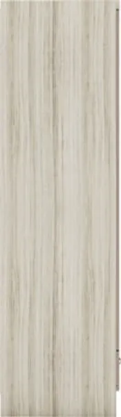 Kelso 1 Door 1 Drawer Wardrobe Oyster Gloss Light Oak Effect Veneer