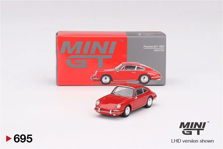 MINI GT | PORSCHE 901 | 1963 SIGNAL RED