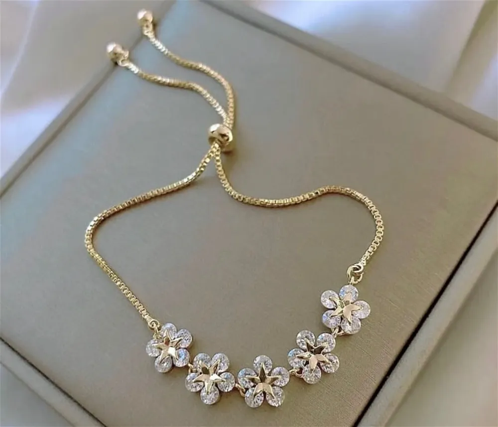 Flower bracelet