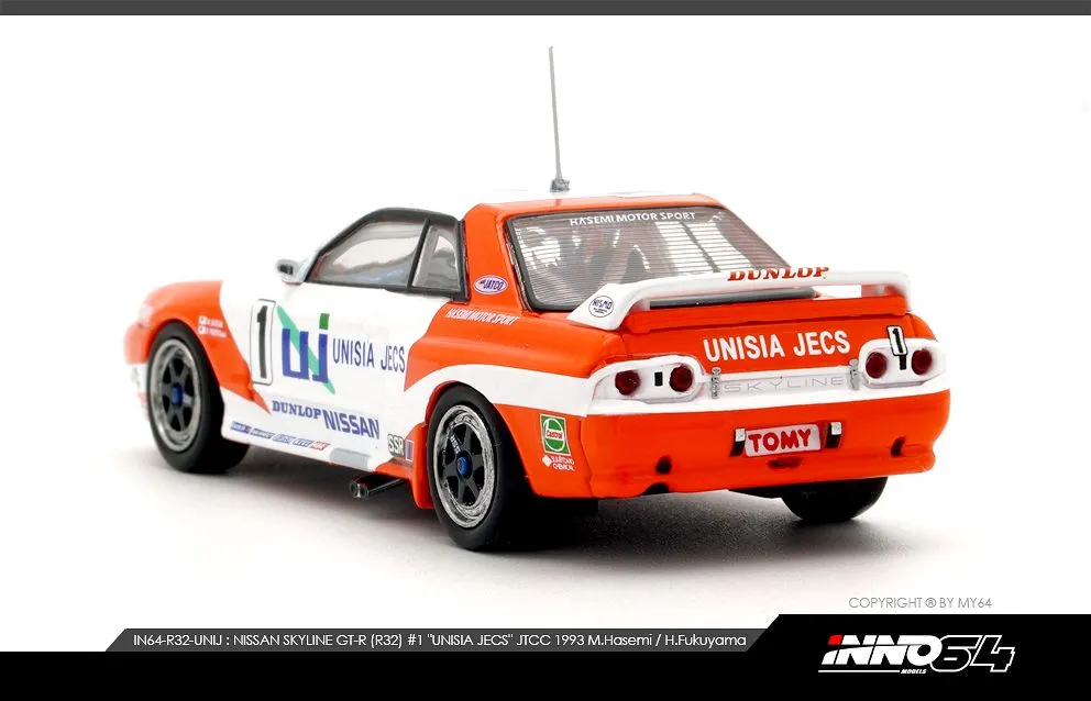 INNO64 | NISSAN SKYLINE GT-R R32 | UNISIA JECS JTCC 1993