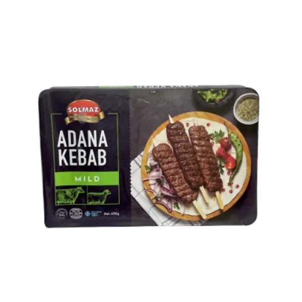 Adana Kebab Mild Solmaz (450g x 10)