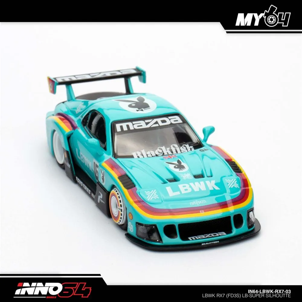 INNO64 | MAZDA RX7 FD3S LB-SUPER SILHOUTTE | CHINA DIECAST EXPO 2024