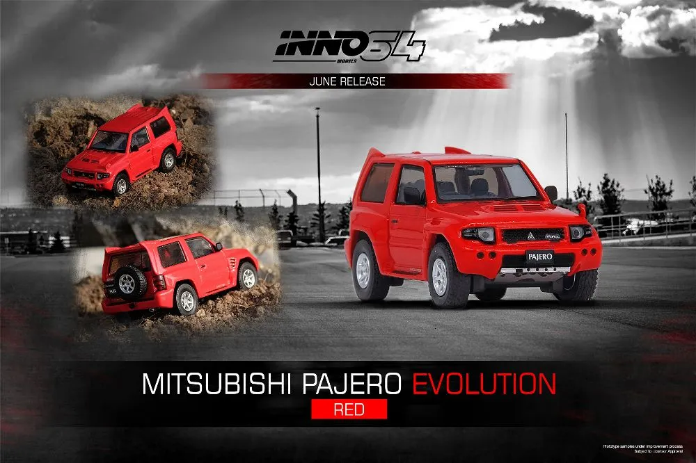 INNO64 | MITSUBISHI PAJERO EVO | RED