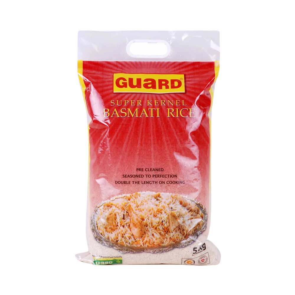 Guard Rice Super Kernal Basmati 5 Kg