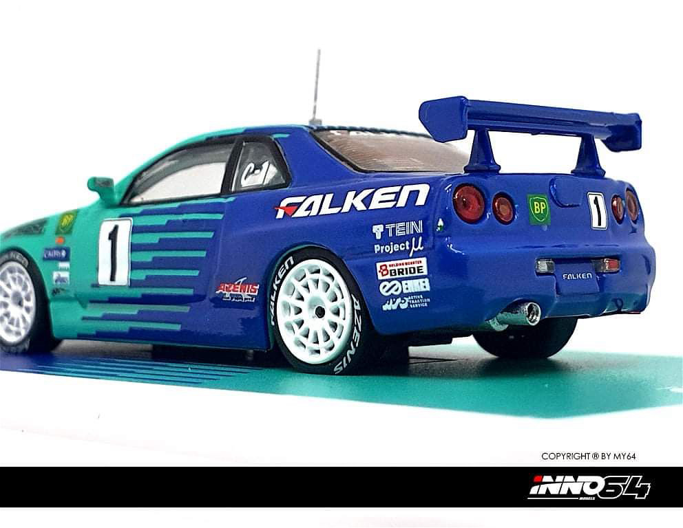 INNO64 | NISSAN GT-R R34 'FALKEN'