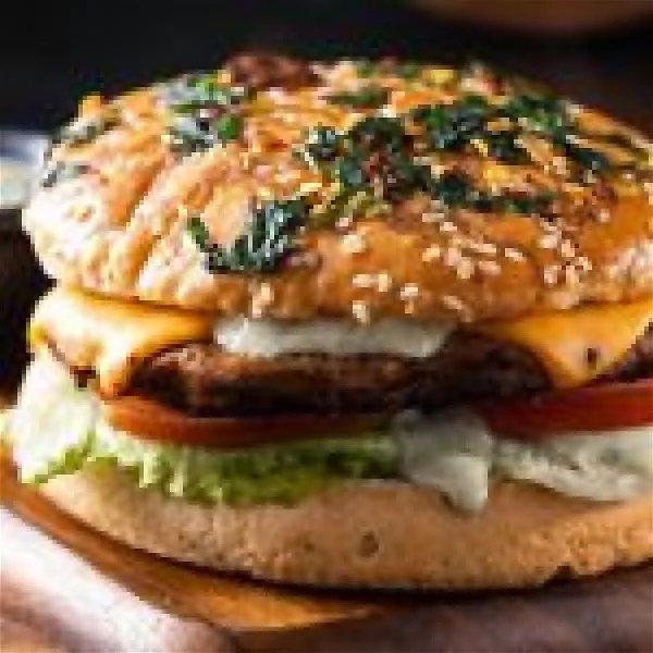 Chicken Kabab Burger