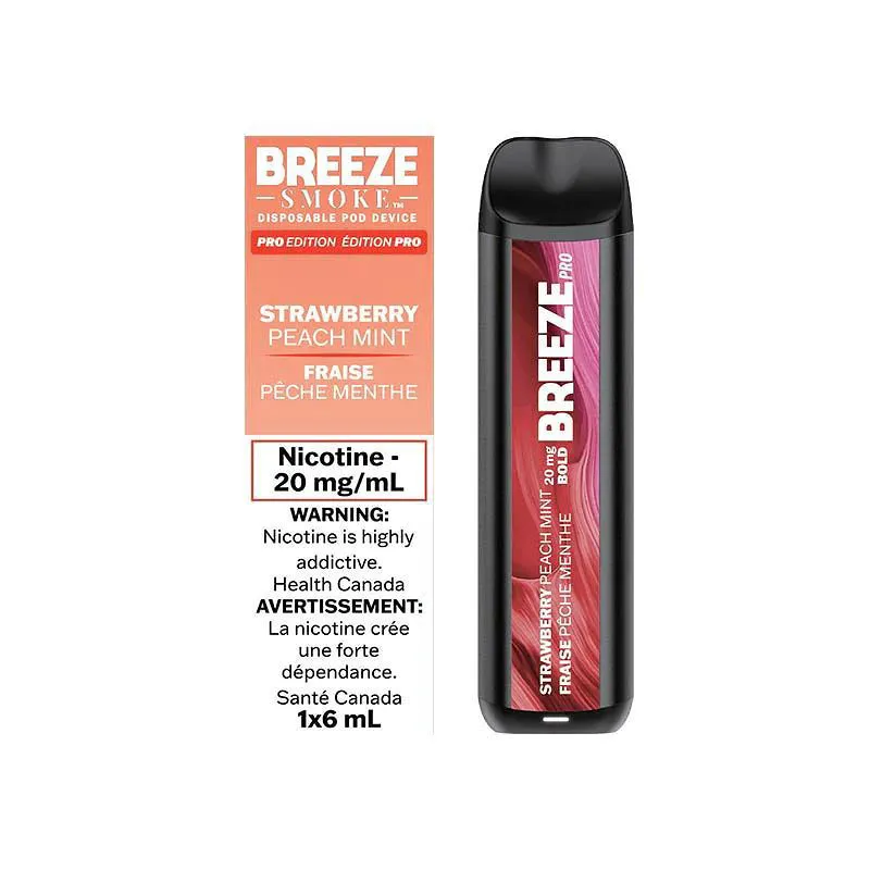 BREEZE 2000 STRAWBERRY PEACH MINT