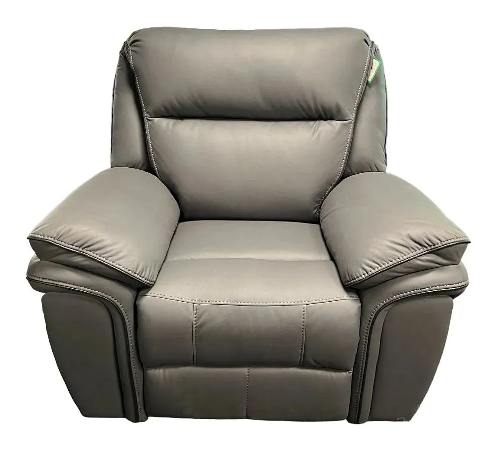 Porano Grey Single Seater Recliner Sofa